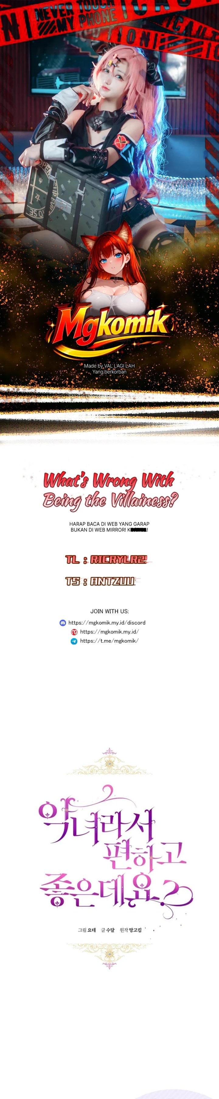 Baca What’s Wrong With Being the Villainess? - Chapter 91 halaman 1