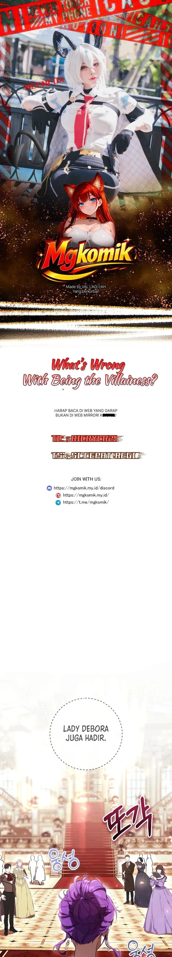 Baca What’s Wrong With Being the Villainess? - Chapter 92 halaman 1