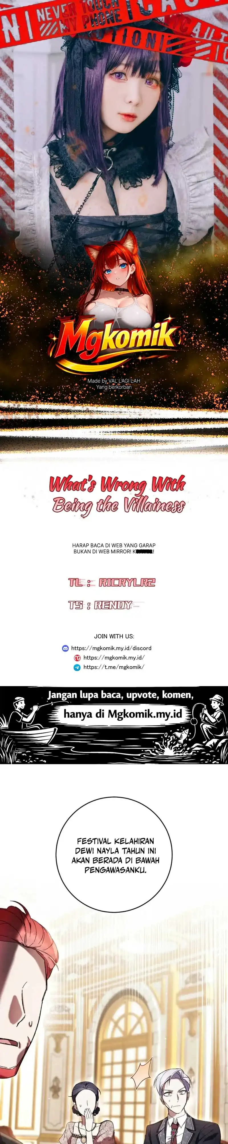 Baca What’s Wrong With Being the Villainess? - Chapter 97 halaman 1