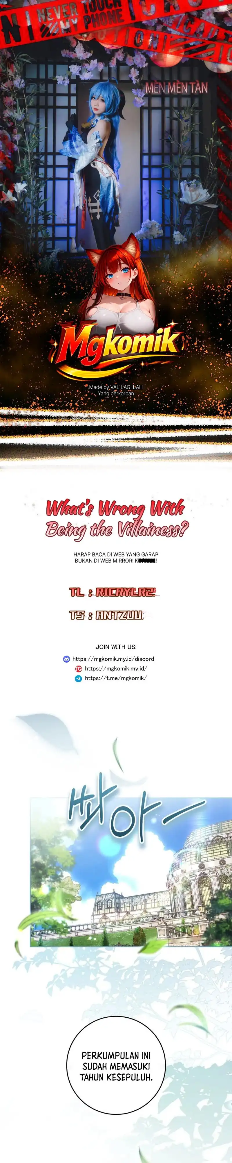 Baca What’s Wrong With Being the Villainess? - Chapter 98 halaman 1