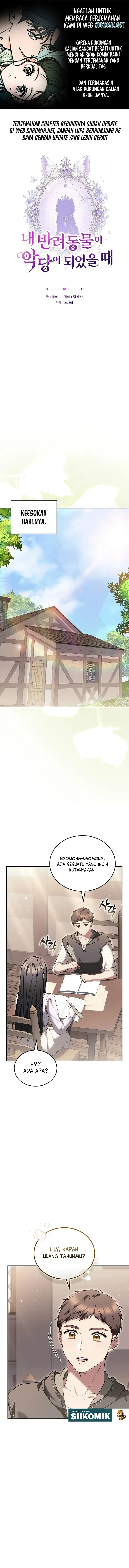 When My Pet Became the Villain Chapter 15 - Page 1