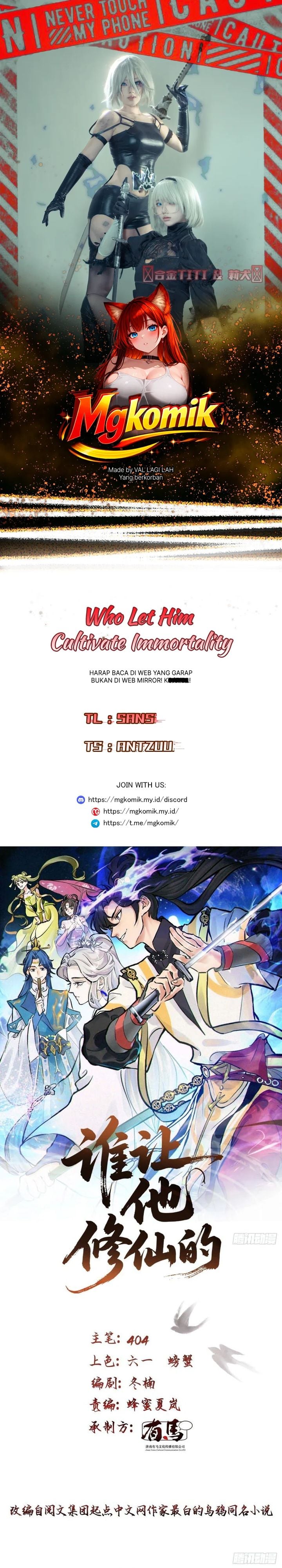 Baca Who Let Him Cultivate Immortality?! - Chapter 1 halaman 1