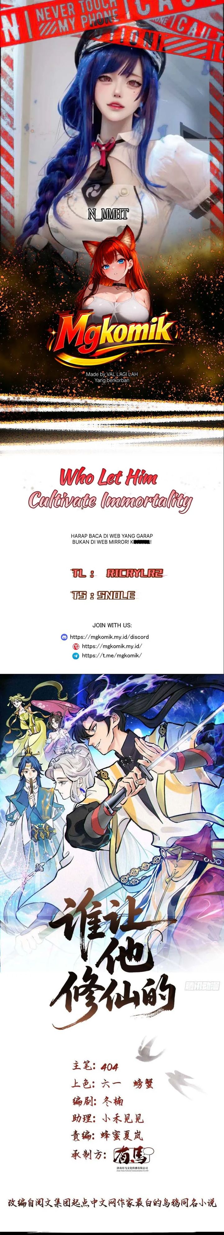Baca Who Let Him Cultivate Immortality?! - Chapter 11 halaman 1