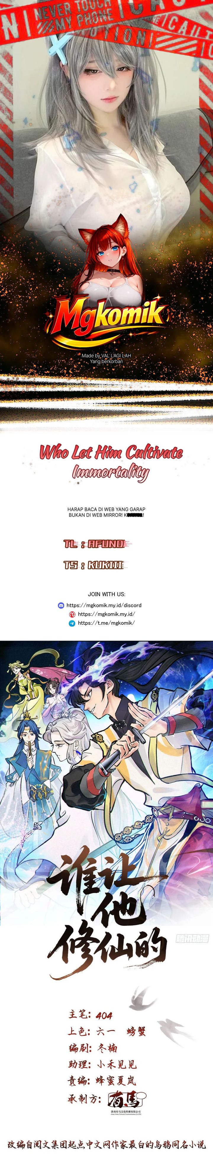 Baca Who Let Him Cultivate Immortality?! - Chapter 12 halaman 1