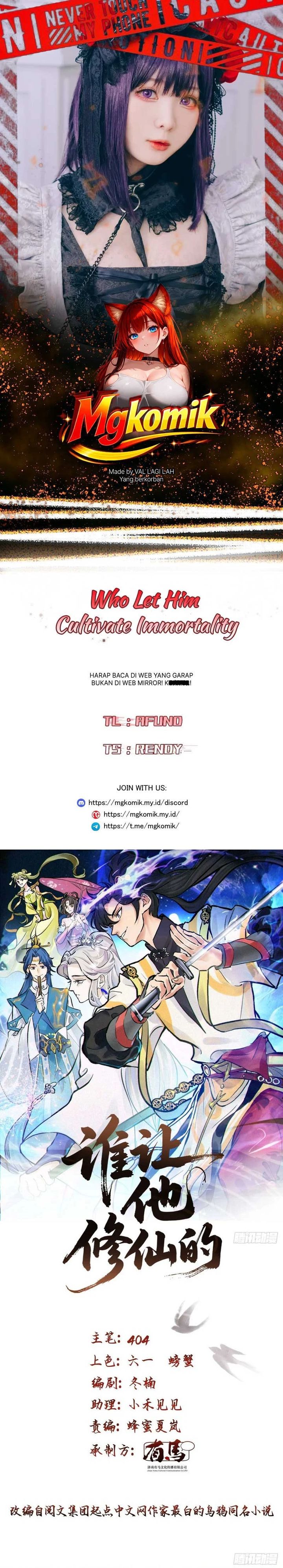 Baca Who Let Him Cultivate Immortality?! - Chapter 13 halaman 1