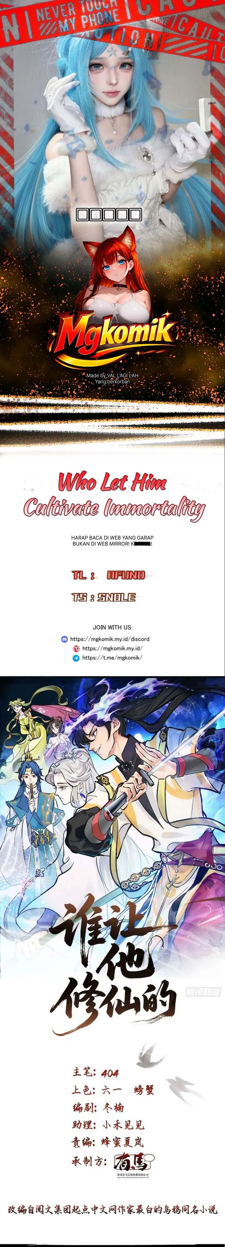Baca Who Let Him Cultivate Immortality?! - Chapter 14 halaman 1