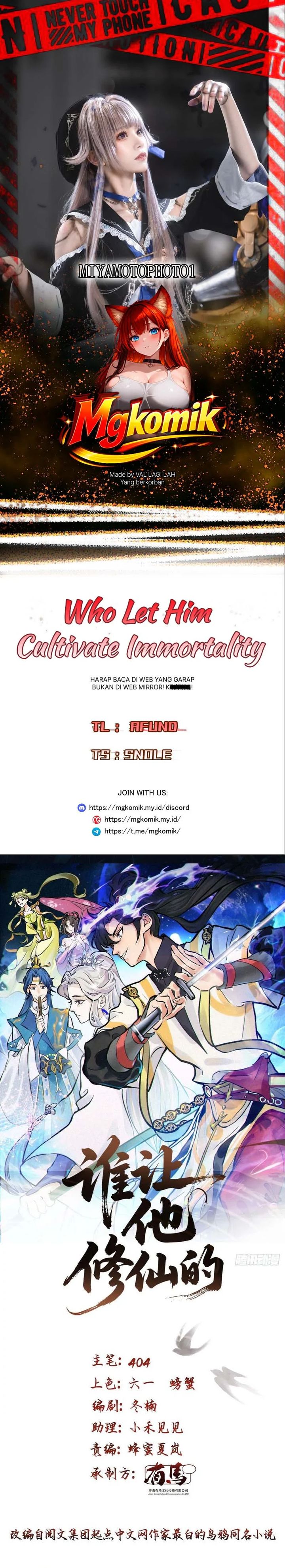 Baca Who Let Him Cultivate Immortality?! - Chapter 16 halaman 1