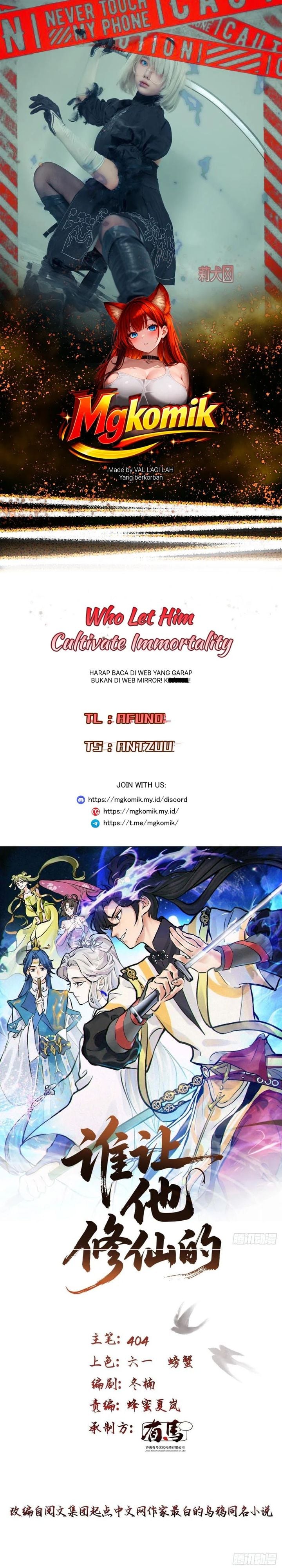 Baca Who Let Him Cultivate Immortality?! - Chapter 2 halaman 1