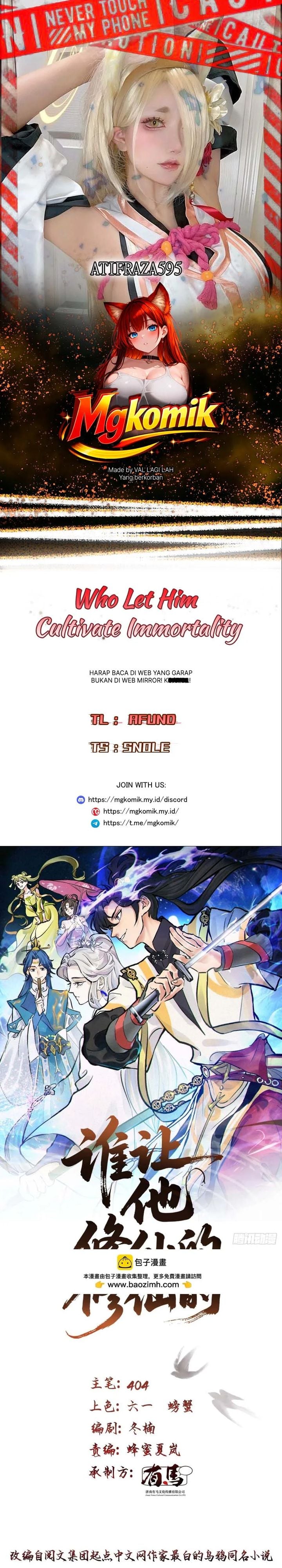 Baca Who Let Him Cultivate Immortality?! - Chapter 4 halaman 1
