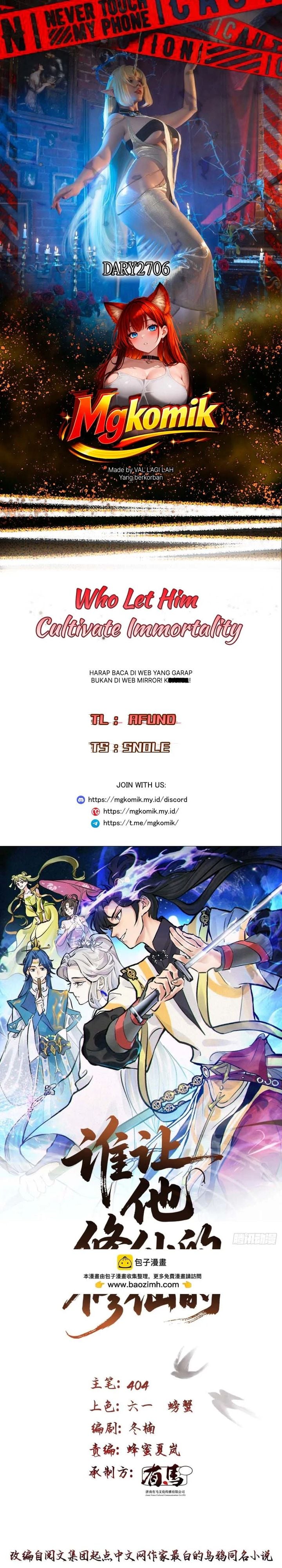 Baca Who Let Him Cultivate Immortality?! - Chapter 5 halaman 1