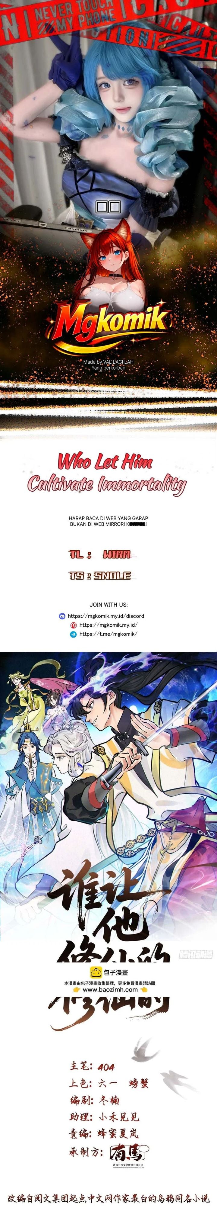 Baca Who Let Him Cultivate Immortality?! - Chapter 6 halaman 1