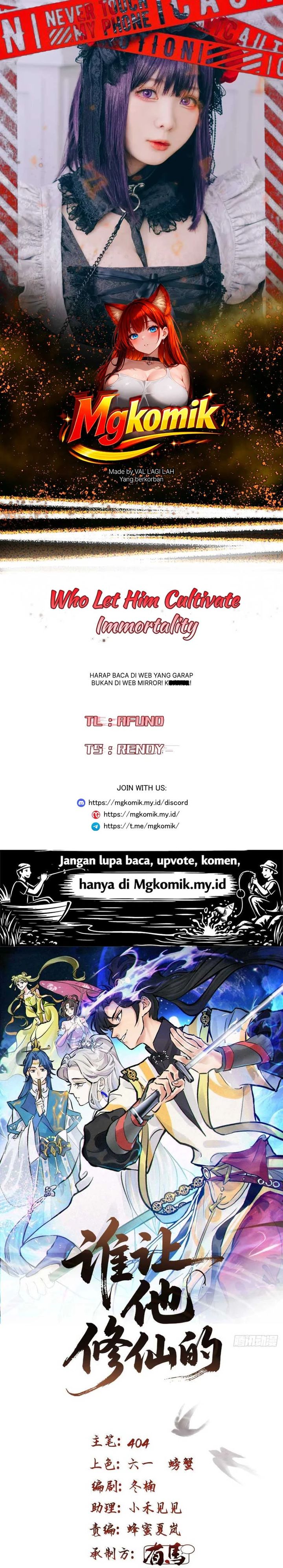 Baca Who Let Him Cultivate Immortality?! - Chapter 9 halaman 1
