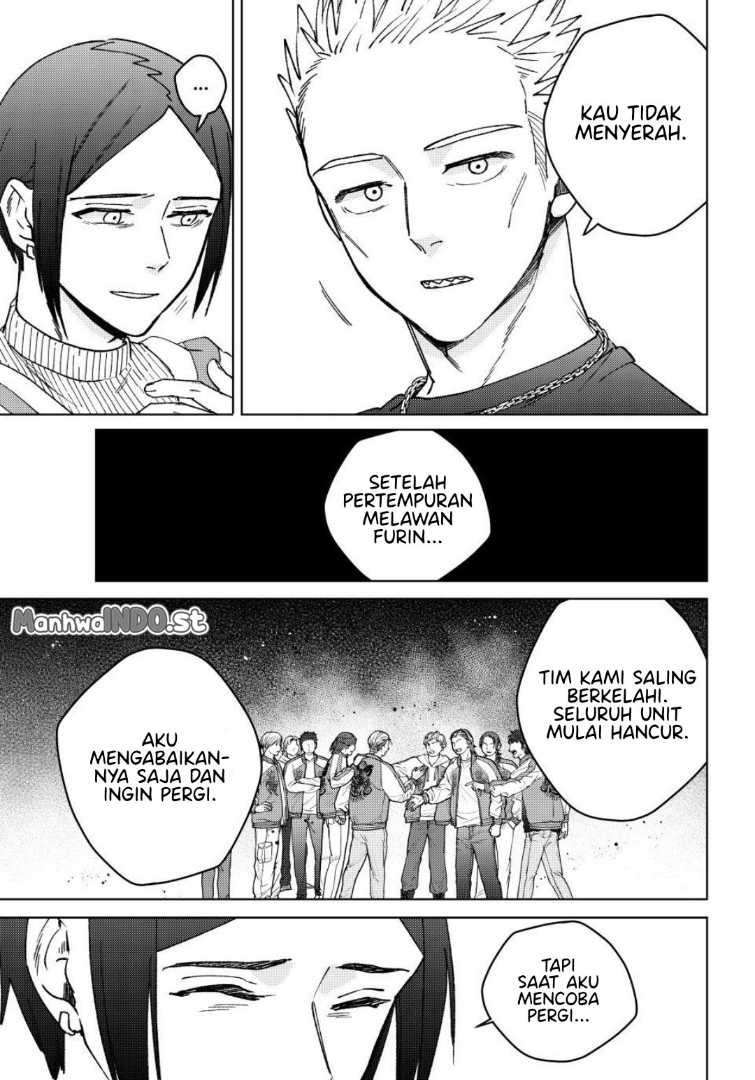 Baca Wind Breaker (NII Satoru) Chapter 160 Bahasa Indonesia page 38