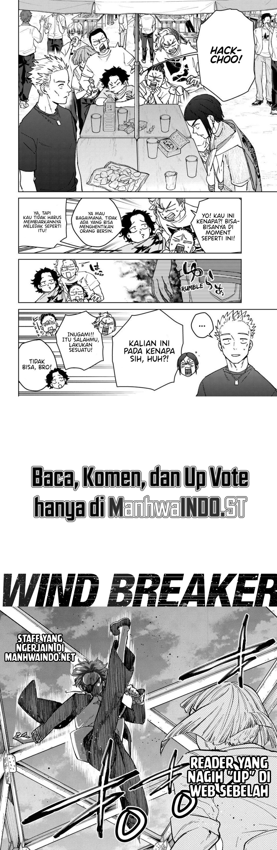 Baca Wind Breaker (NII Satoru) Chapter 160 Bahasa Indonesia page 48