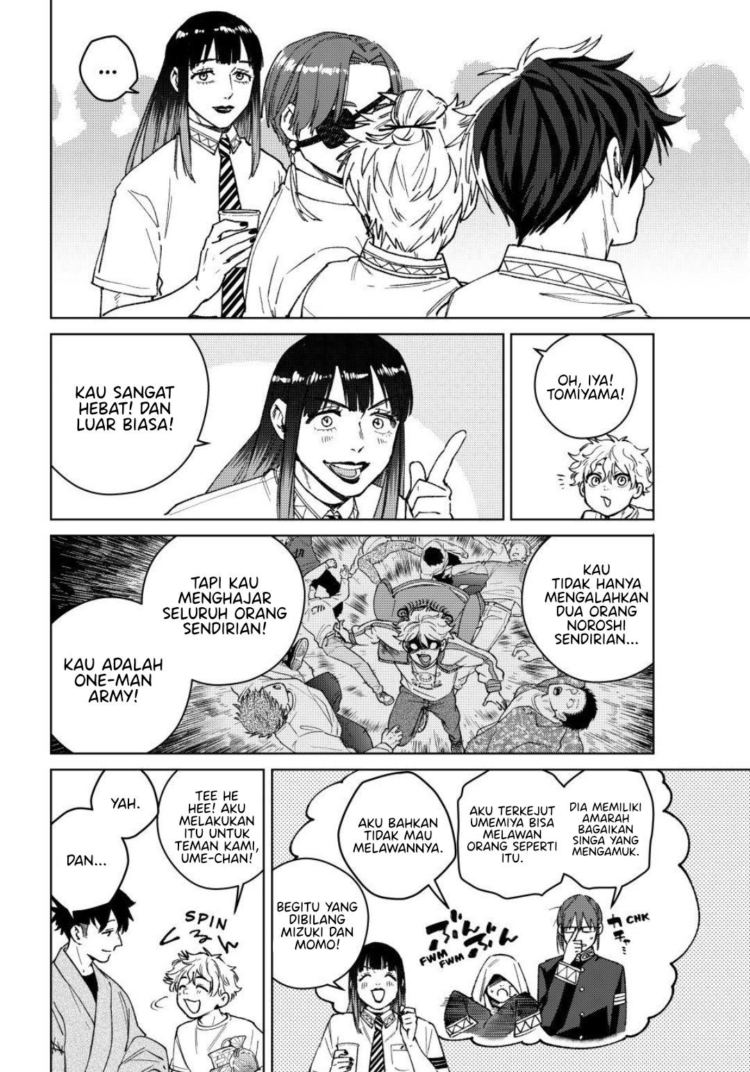 Baca Wind Breaker (NII Satoru) Chapter 160 Bahasa Indonesia page 16