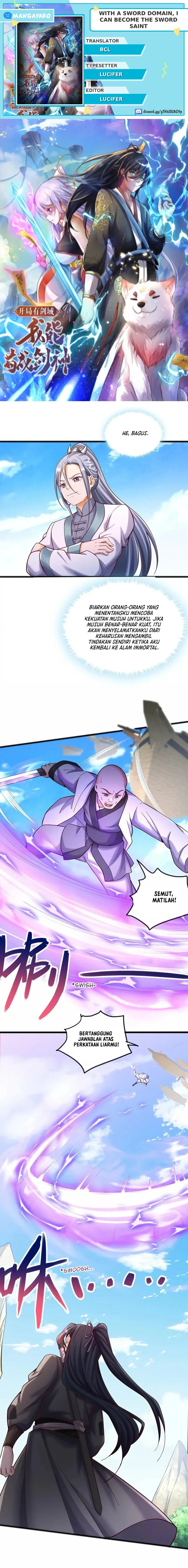 Baca With a Sword Domain, I Can Become the Sword Saint - Chapter 85 halaman 1