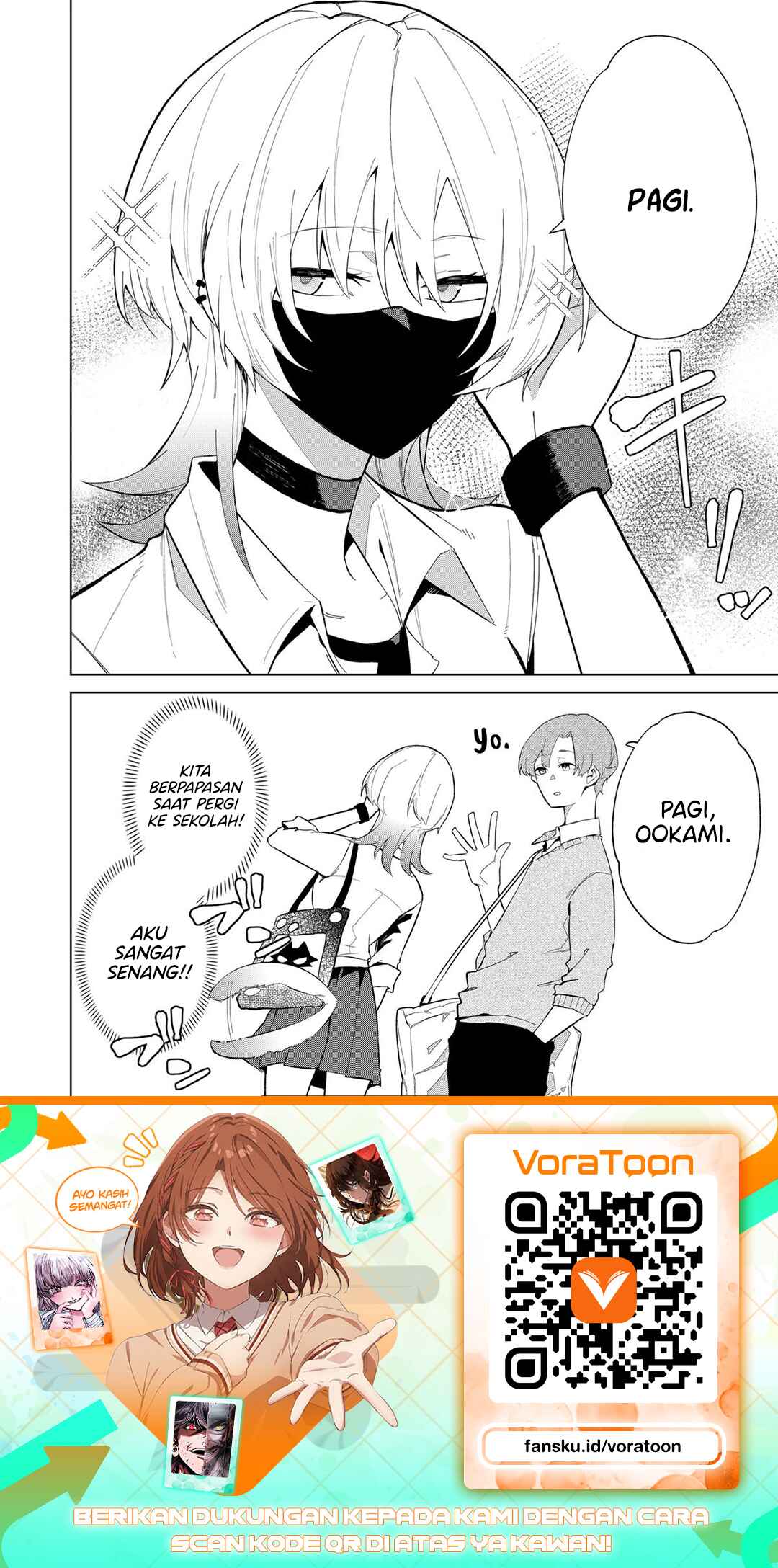 The Wolf Girl is Trying to Feign Indifference (Wolf-chan wa Sumashitai) Chapter 10 - Page 15