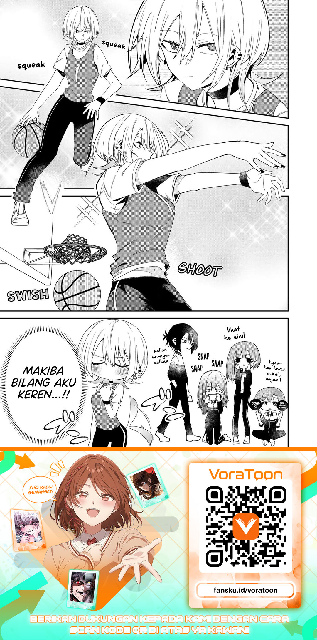 The Wolf Girl is Trying to Feign Indifference (Wolf-chan wa Sumashitai) Chapter 11 - Page 17