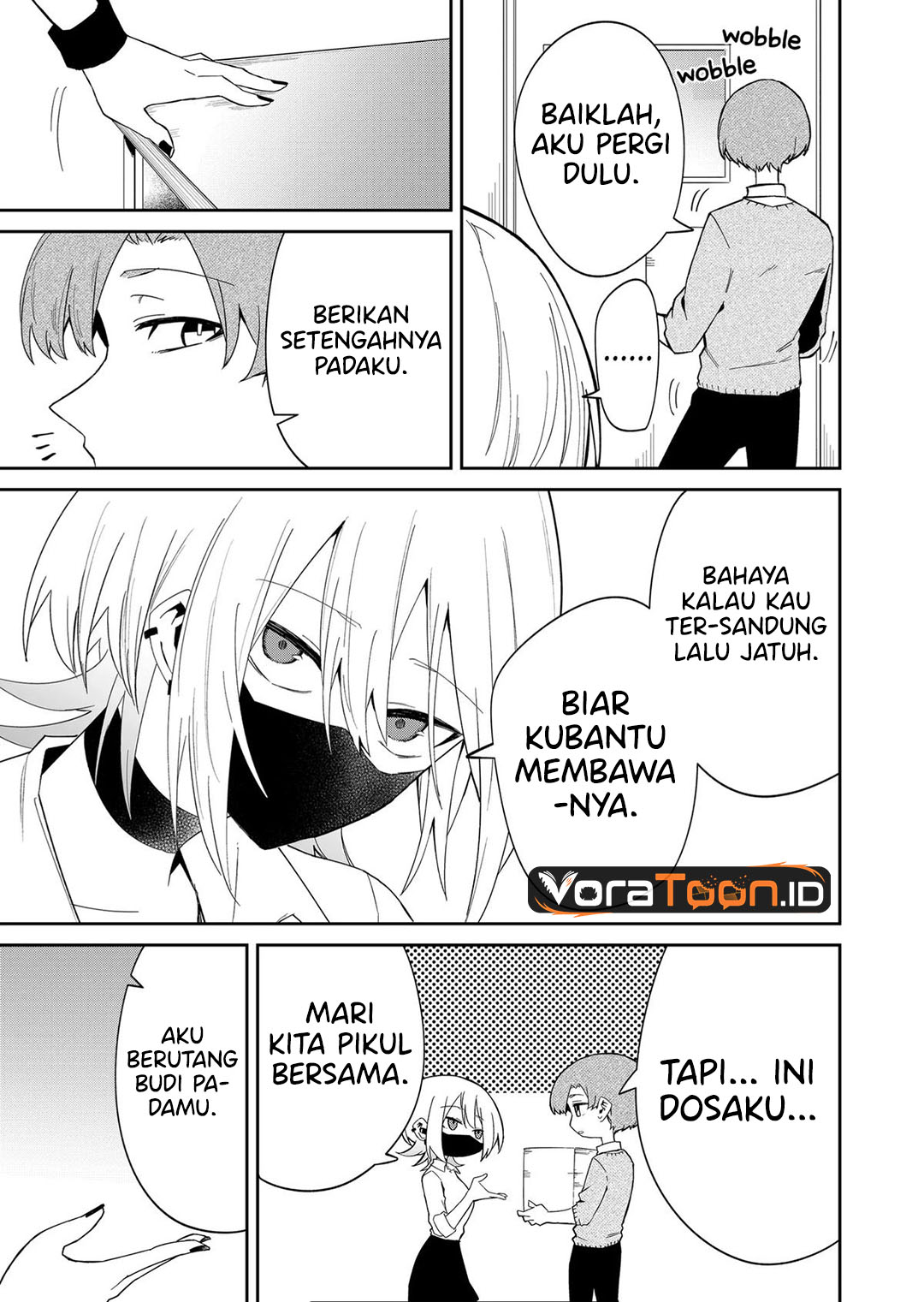 The Wolf Girl is Trying to Feign Indifference (Wolf-chan wa Sumashitai) Chapter 11 - Page 4