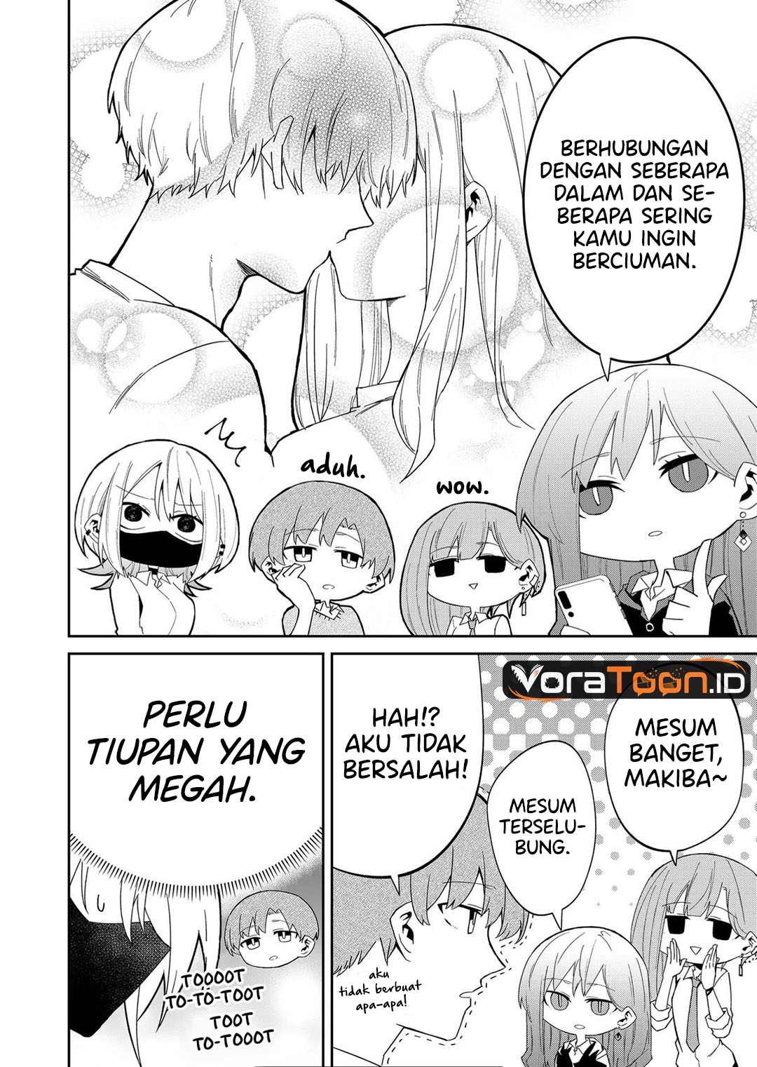 The Wolf Girl is Trying to Feign Indifference (Wolf-chan wa Sumashitai) Chapter 12 - Page 9