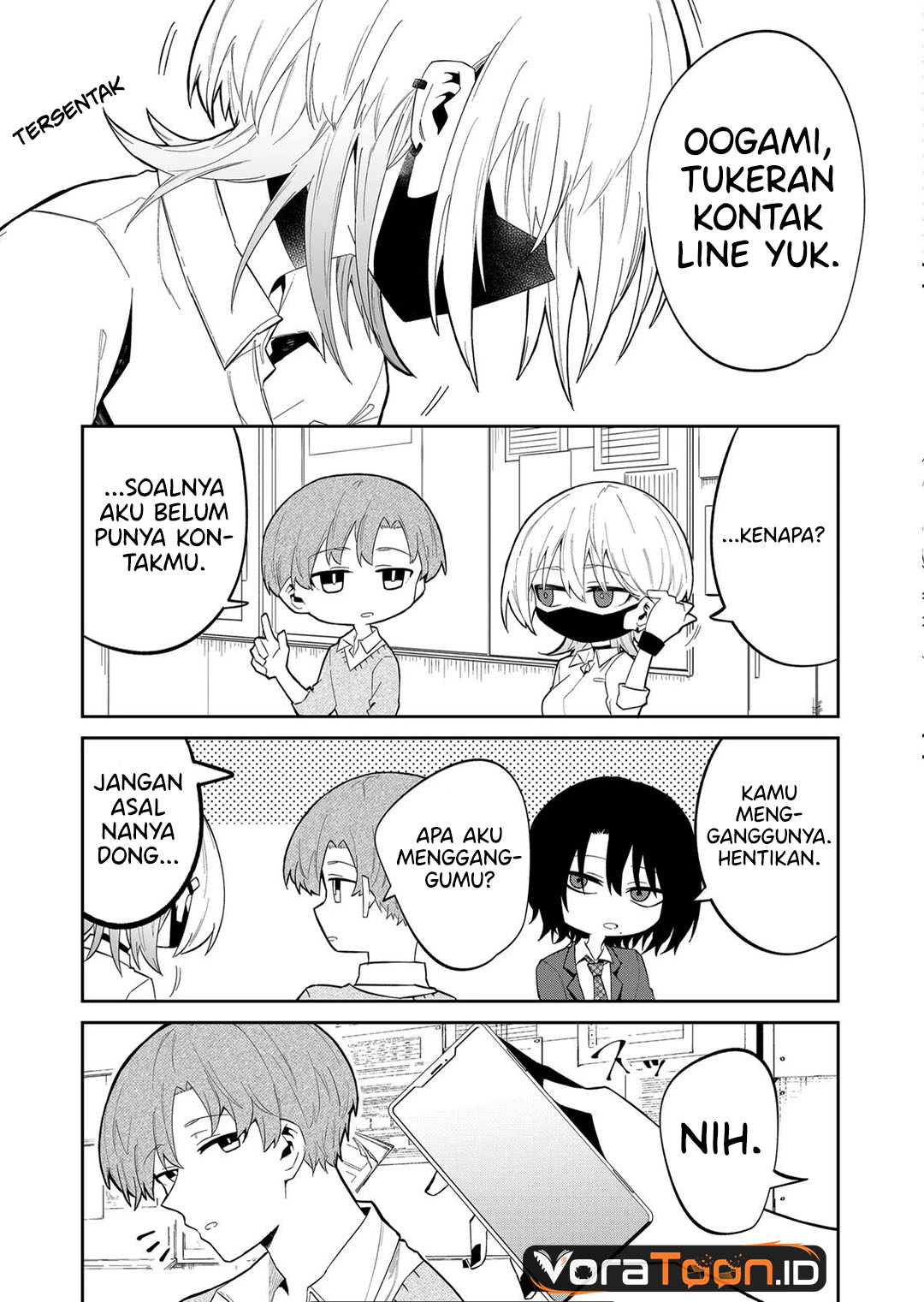 The Wolf Girl is Trying to Feign Indifference (Wolf-chan wa Sumashitai) Chapter 13 - Page 7