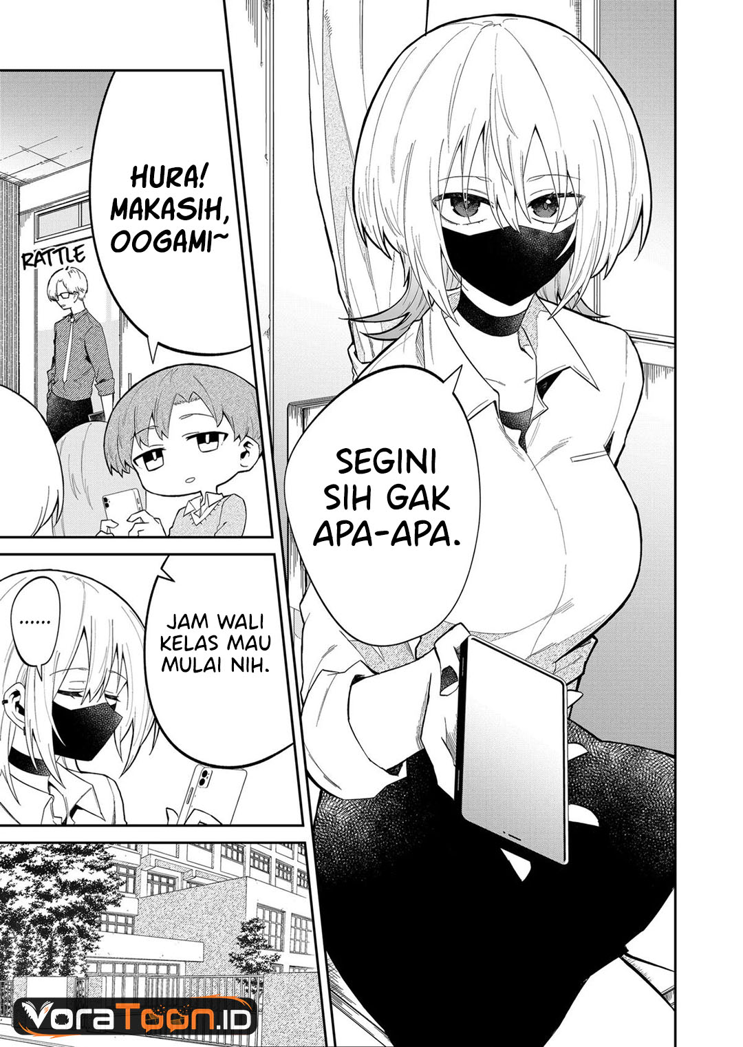 The Wolf Girl is Trying to Feign Indifference (Wolf-chan wa Sumashitai) Chapter 13 - Page 8