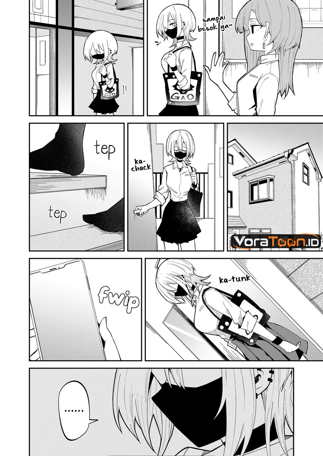 The Wolf Girl is Trying to Feign Indifference (Wolf-chan wa Sumashitai) Chapter 13 - Page 9