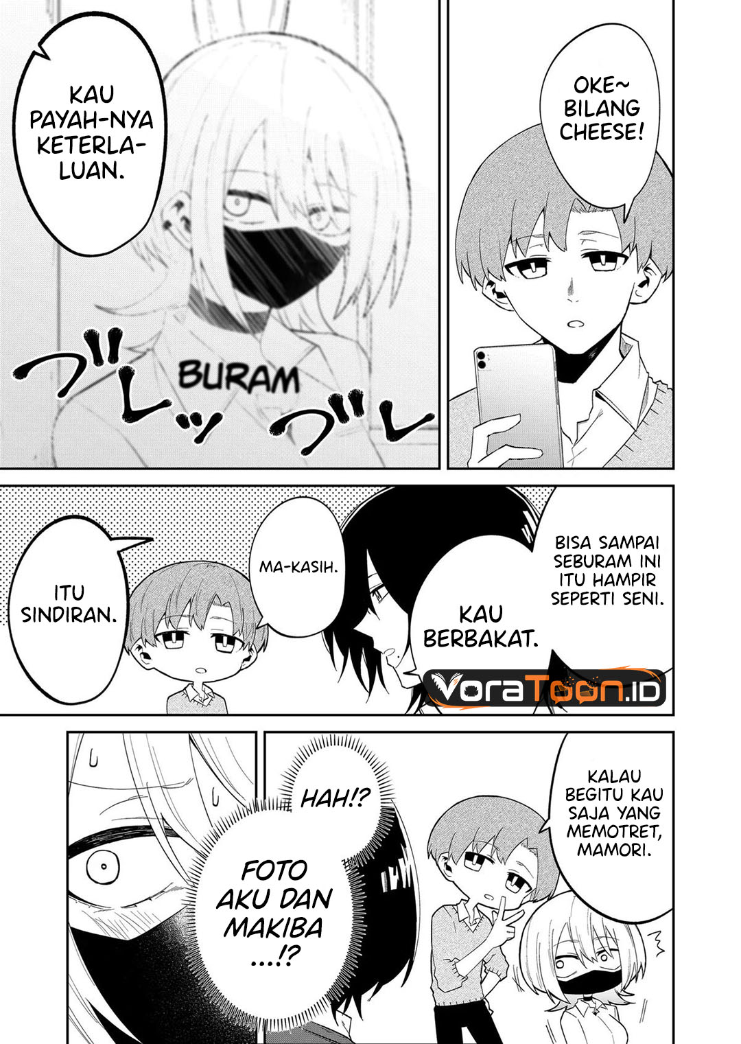The Wolf Girl is Trying to Feign Indifference (Wolf-chan wa Sumashitai) Chapter 14 - Page 6