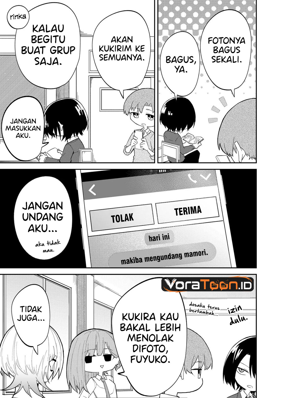 The Wolf Girl is Trying to Feign Indifference (Wolf-chan wa Sumashitai) Chapter 14 - Page 8