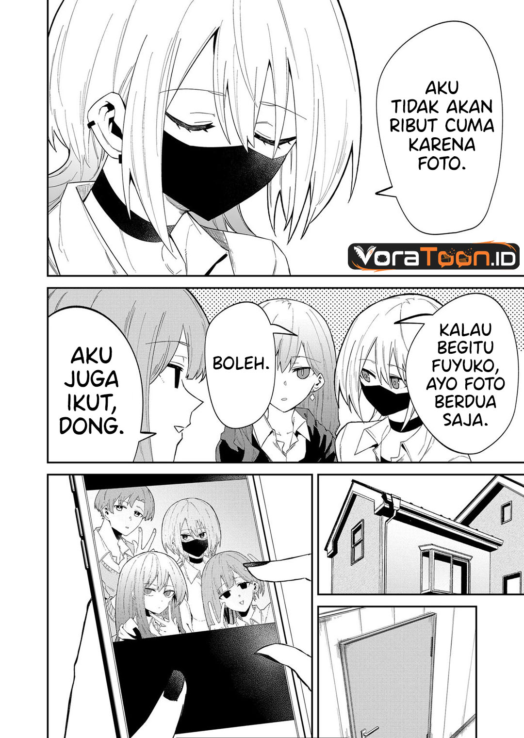 The Wolf Girl is Trying to Feign Indifference (Wolf-chan wa Sumashitai) Chapter 14 - Page 9