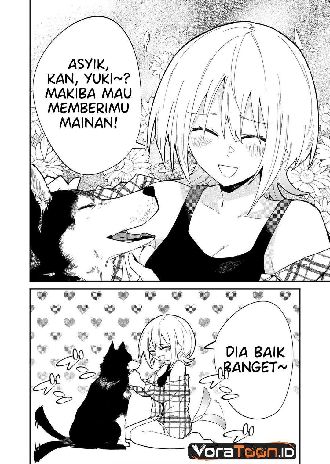 The Wolf Girl is Trying to Feign Indifference (Wolf-chan wa Sumashitai) Chapter 15 - Page 9