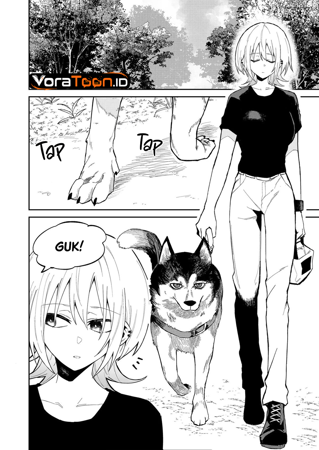 The Wolf Girl is Trying to Feign Indifference (Wolf-chan wa Sumashitai) Chapter 16 - Page 3