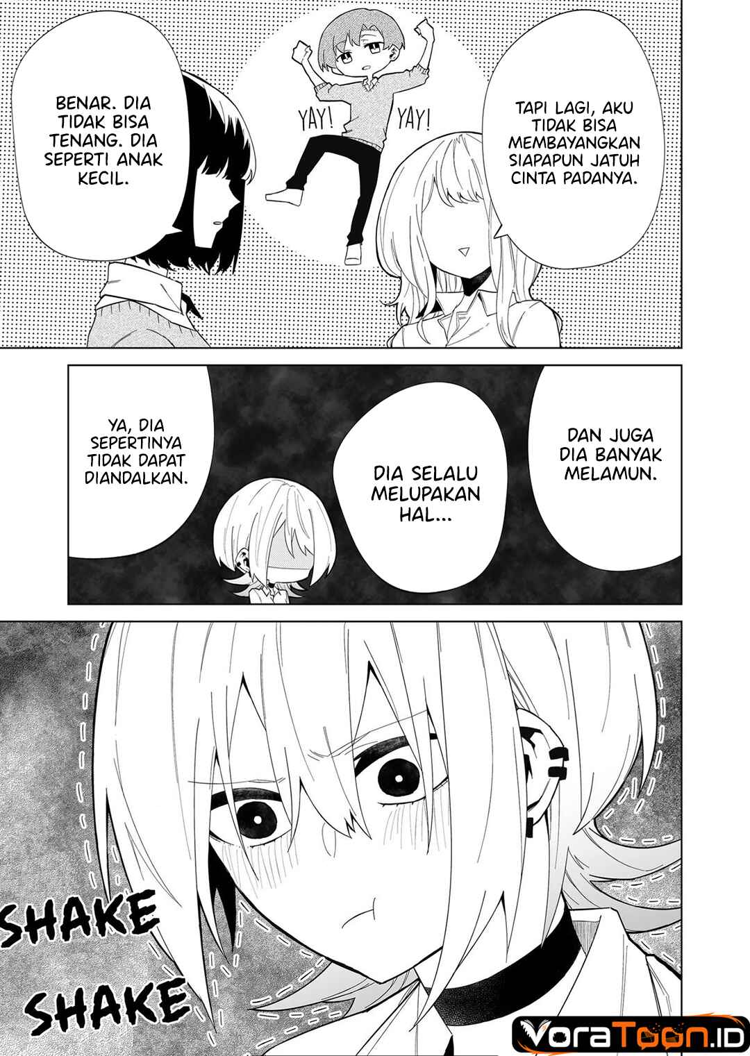The Wolf Girl is Trying to Feign Indifference (Wolf-chan wa Sumashitai) Chapter 8 - Page 16