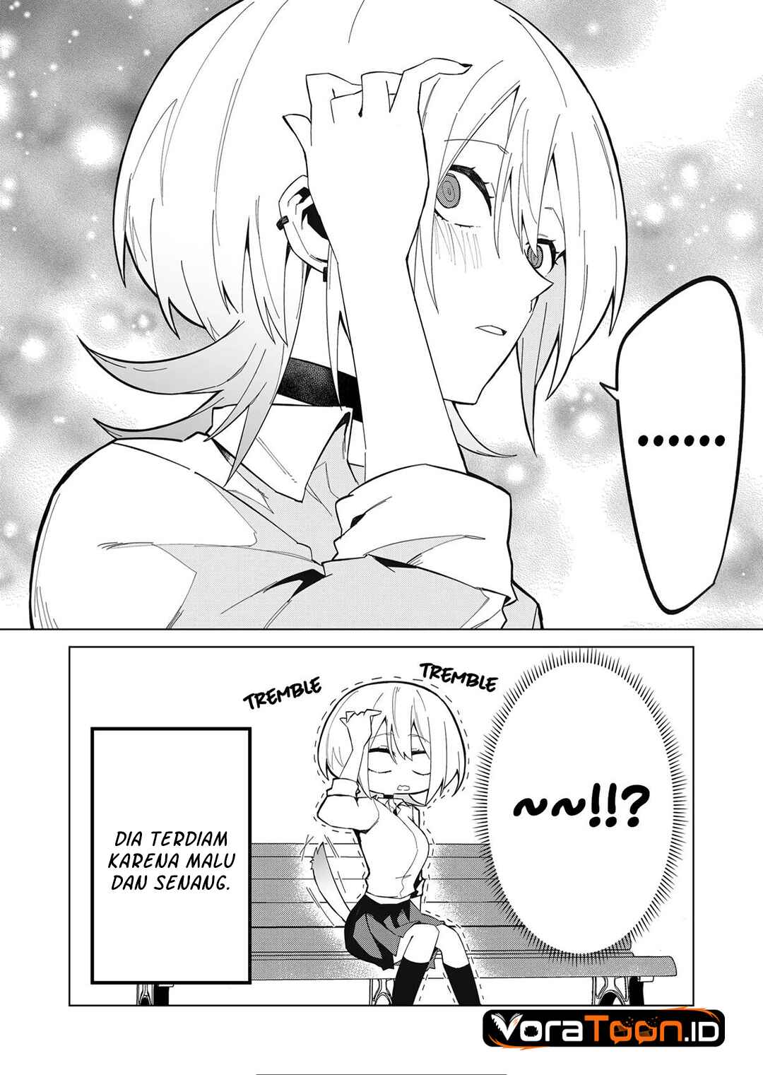 The Wolf Girl is Trying to Feign Indifference (Wolf-chan wa Sumashitai) Chapter 9 - Page 10