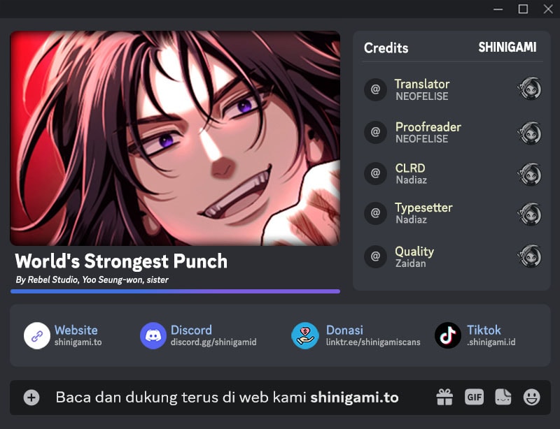 Baca World’s Strongest Punch Chapter 13 Bahasa Indonesia page 6