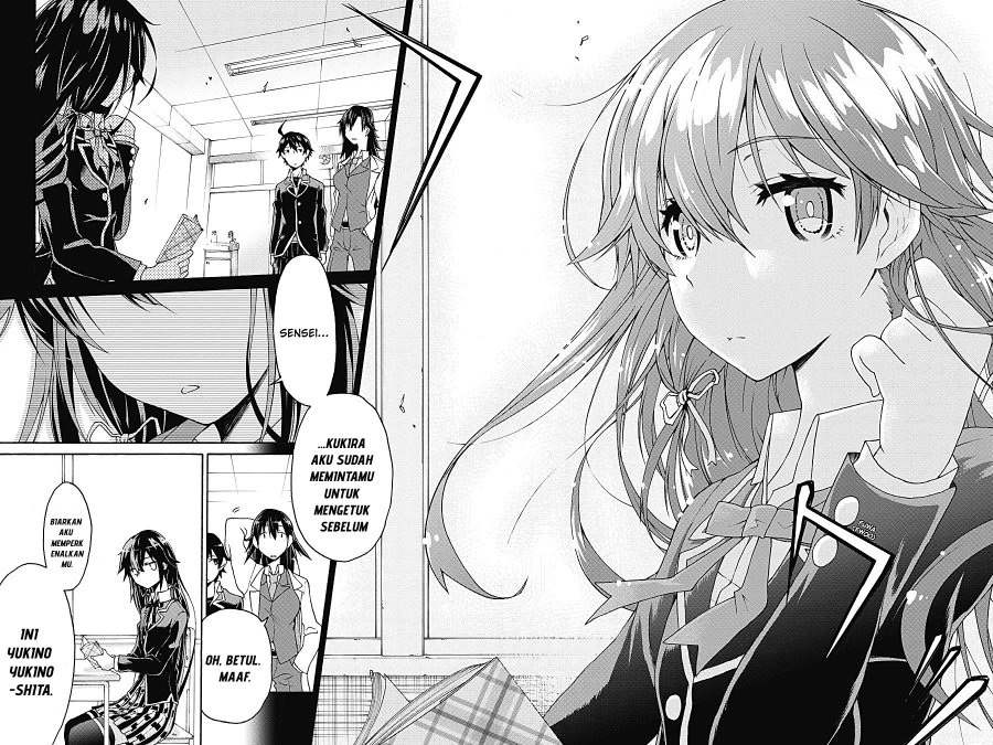 Yahari Ore no Seishun Love Come wa Machigatteiru Chapter 1.1 - Page 9