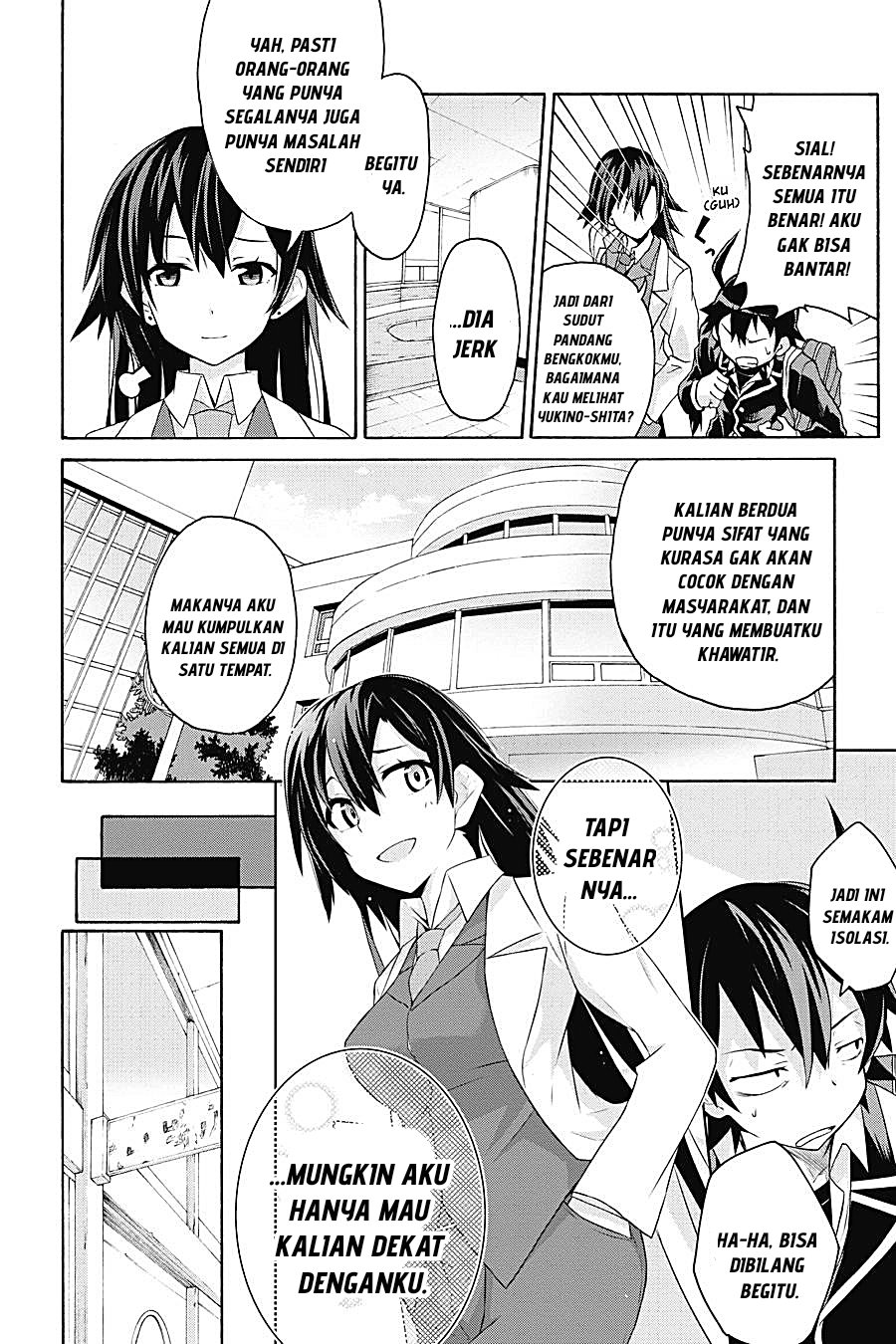 Baca Yahari Ore no Seishun Love Come wa Machigatteiru Chapter 1.2 Bahasa Indonesia page 14