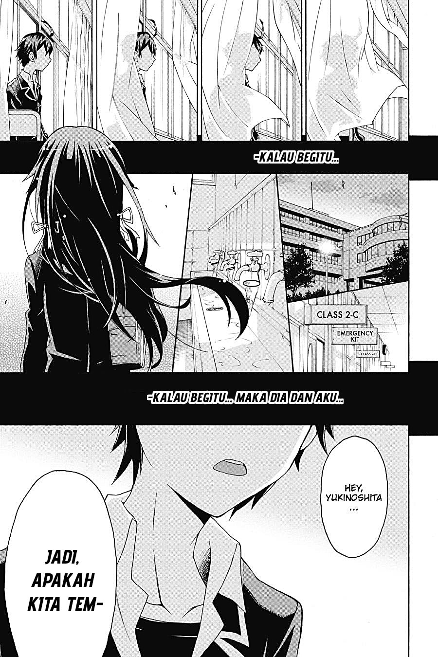 Baca Yahari Ore no Seishun Love Come wa Machigatteiru Chapter 1.3 Bahasa Indonesia page 24