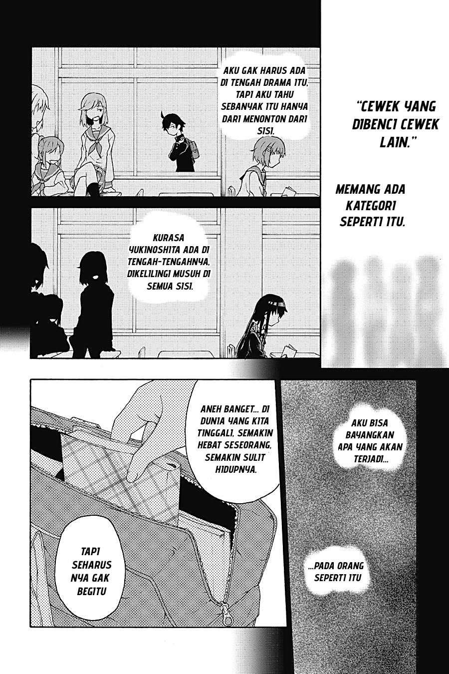Baca Yahari Ore no Seishun Love Come wa Machigatteiru Chapter 1.3 Bahasa Indonesia page 18