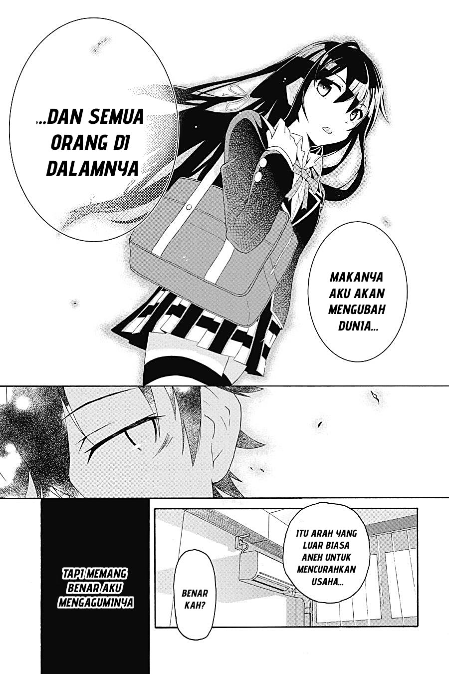 Baca Yahari Ore no Seishun Love Come wa Machigatteiru Chapter 1.3 Bahasa Indonesia page 20