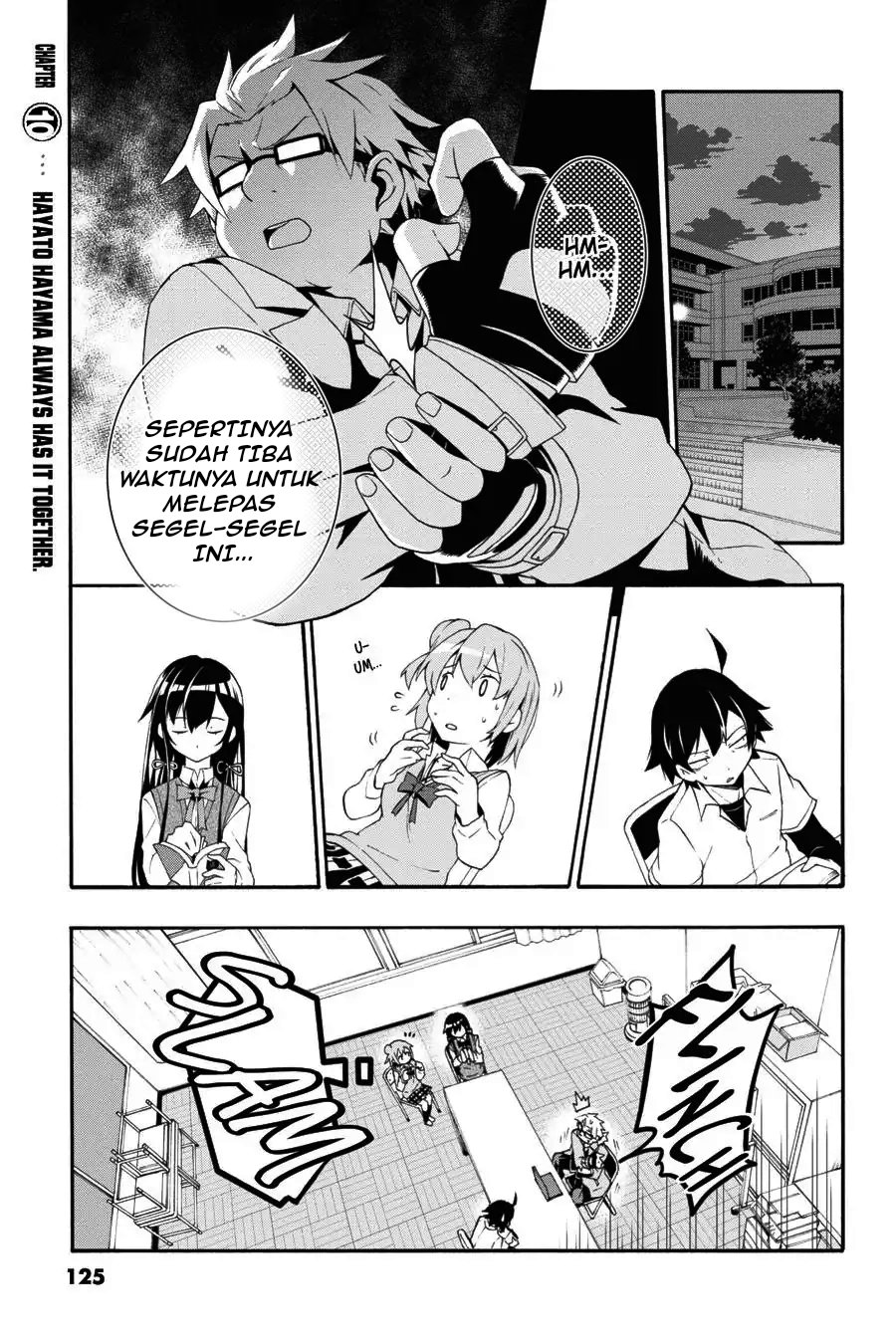 Yahari Ore no Seishun Love Come wa Machigatteiru Chapter 10.1 - Page 1