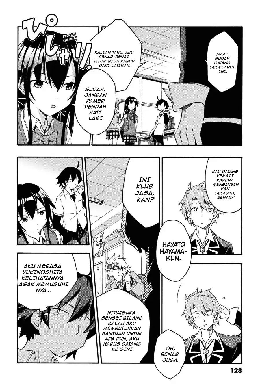 Yahari Ore no Seishun Love Come wa Machigatteiru Chapter 10.1 - Page 4