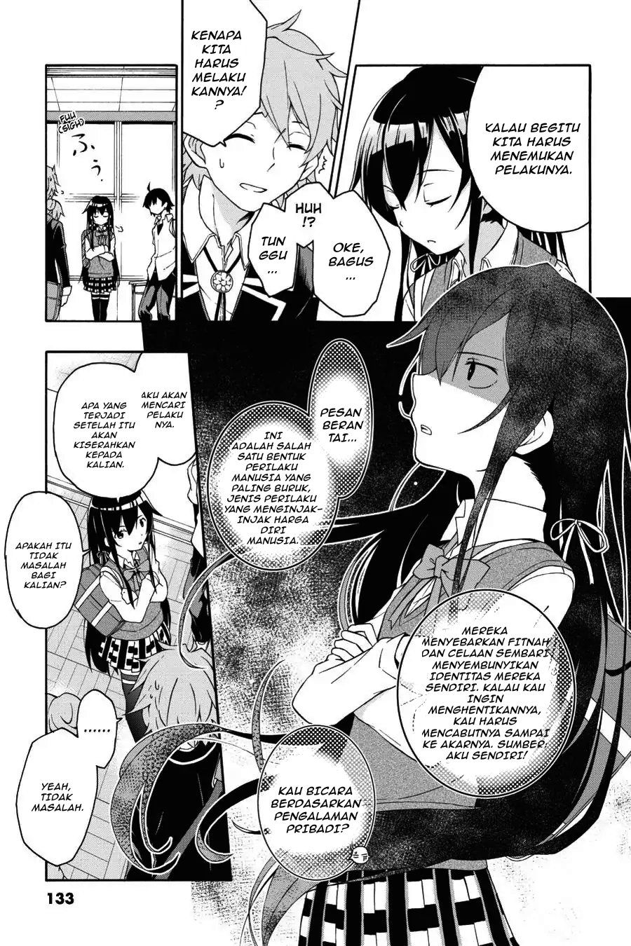 Yahari Ore no Seishun Love Come wa Machigatteiru Chapter 10.1 - Page 8