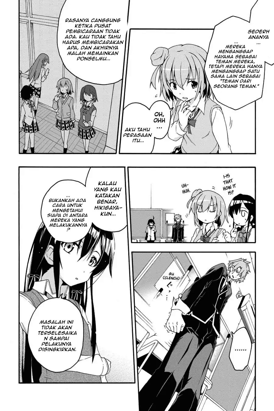 Yahari Ore no Seishun Love Come wa Machigatteiru Chapter 10.2 - Page 11