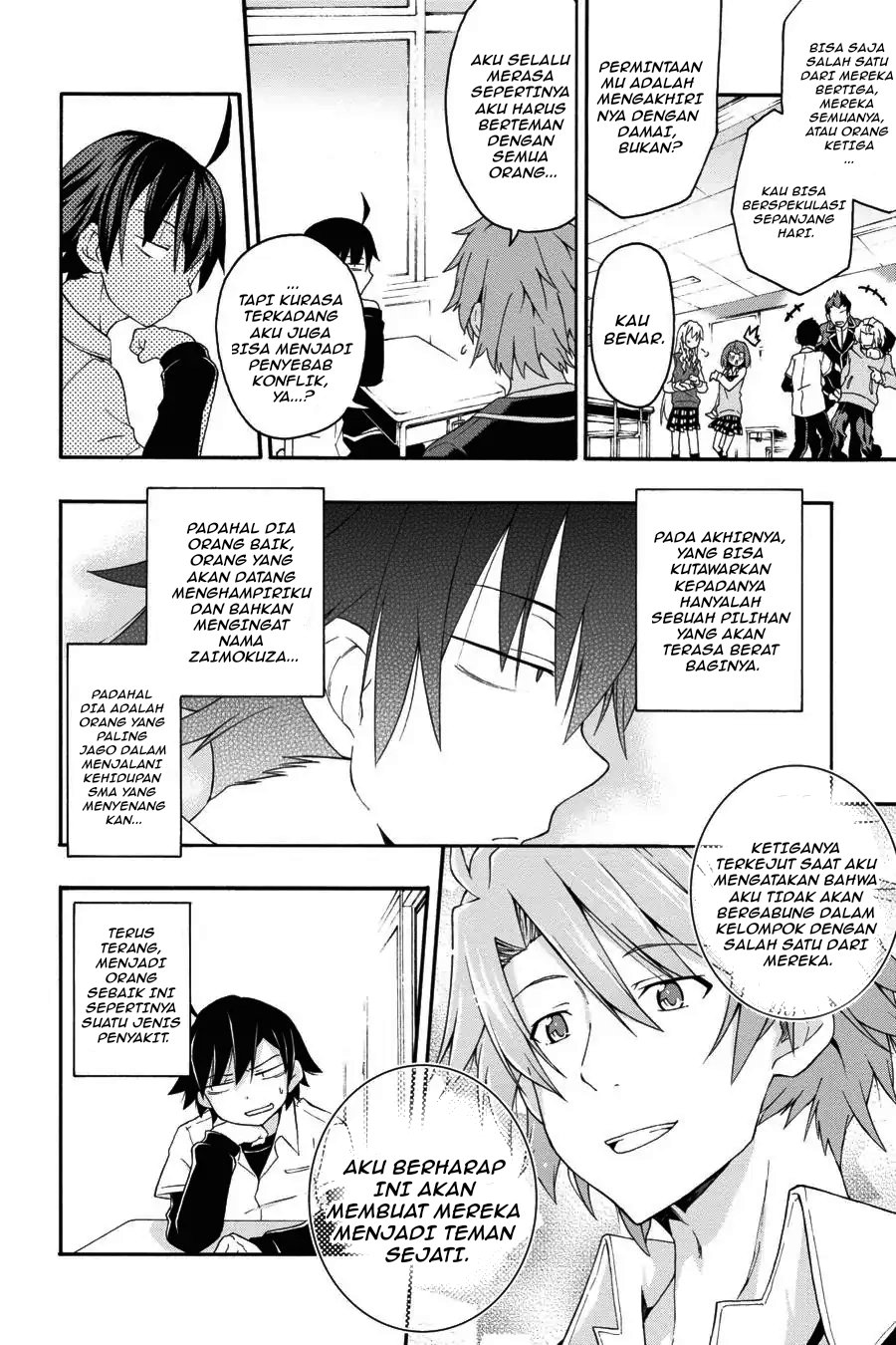 Baca Yahari Ore no Seishun Love Come wa Machigatteiru Chapter 10.3 Bahasa Indonesia page 12