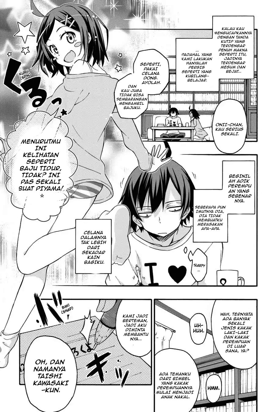 Yahari Ore no Seishun Love Come wa Machigatteiru Chapter 11.1 - Page 3