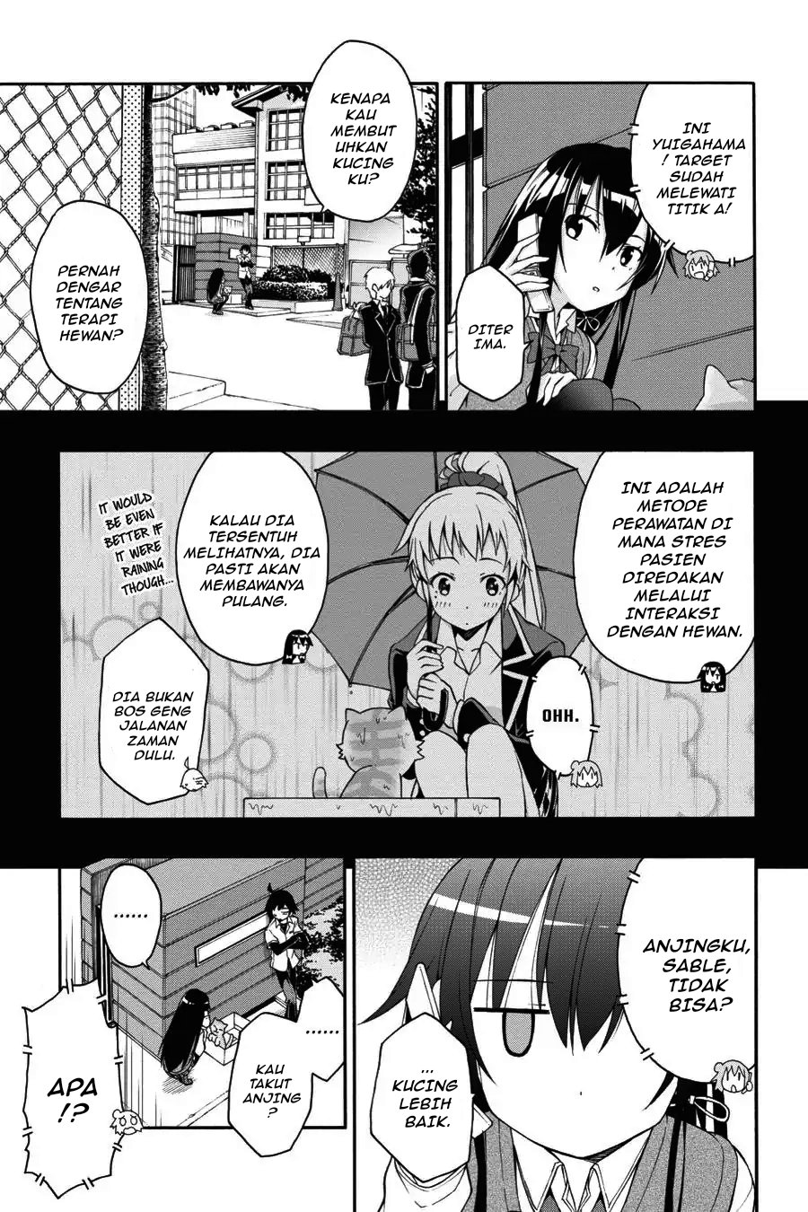 Yahari Ore no Seishun Love Come wa Machigatteiru Chapter 11.2 - Page 8