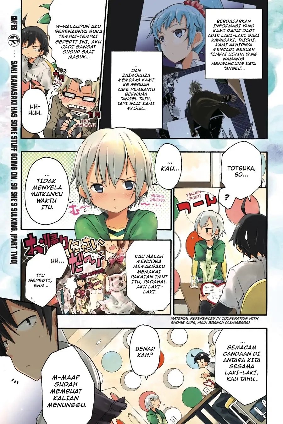 Baca Yahari Ore no Seishun Love Come wa Machigatteiru Chapter 12.1 Bahasa Indonesia page 6