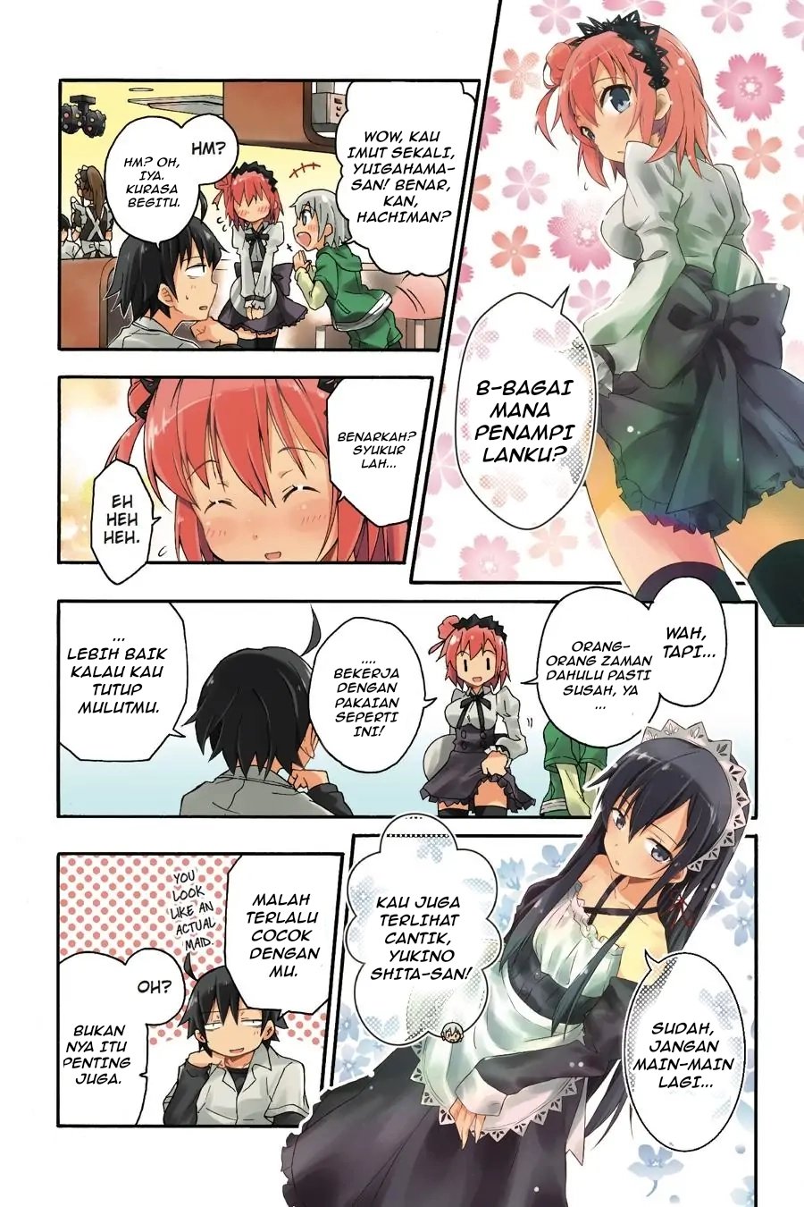 Baca Yahari Ore no Seishun Love Come wa Machigatteiru Chapter 12.1 Bahasa Indonesia page 10