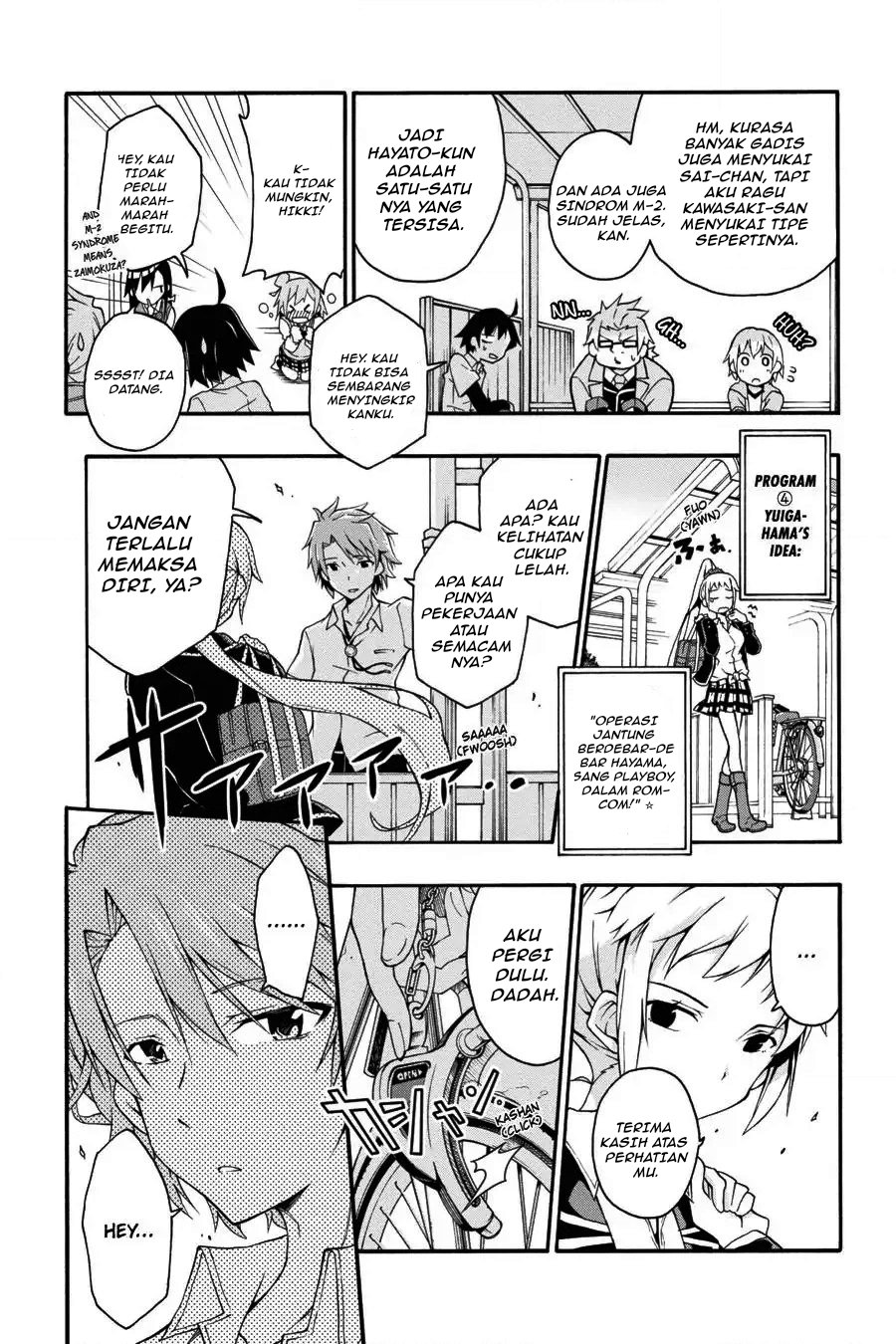 Baca Yahari Ore no Seishun Love Come wa Machigatteiru Chapter 12.1 Bahasa Indonesia page 16